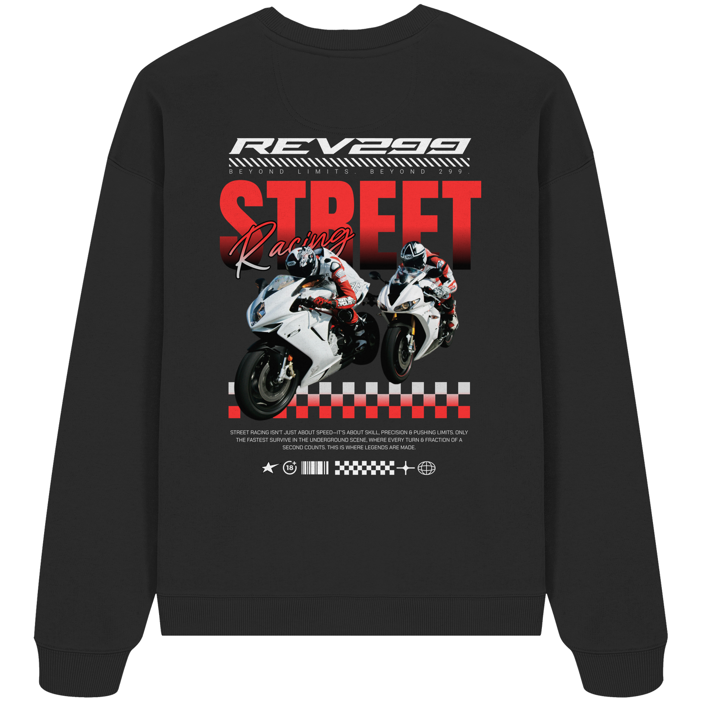 Street RACING - Oversize Sweatshirt