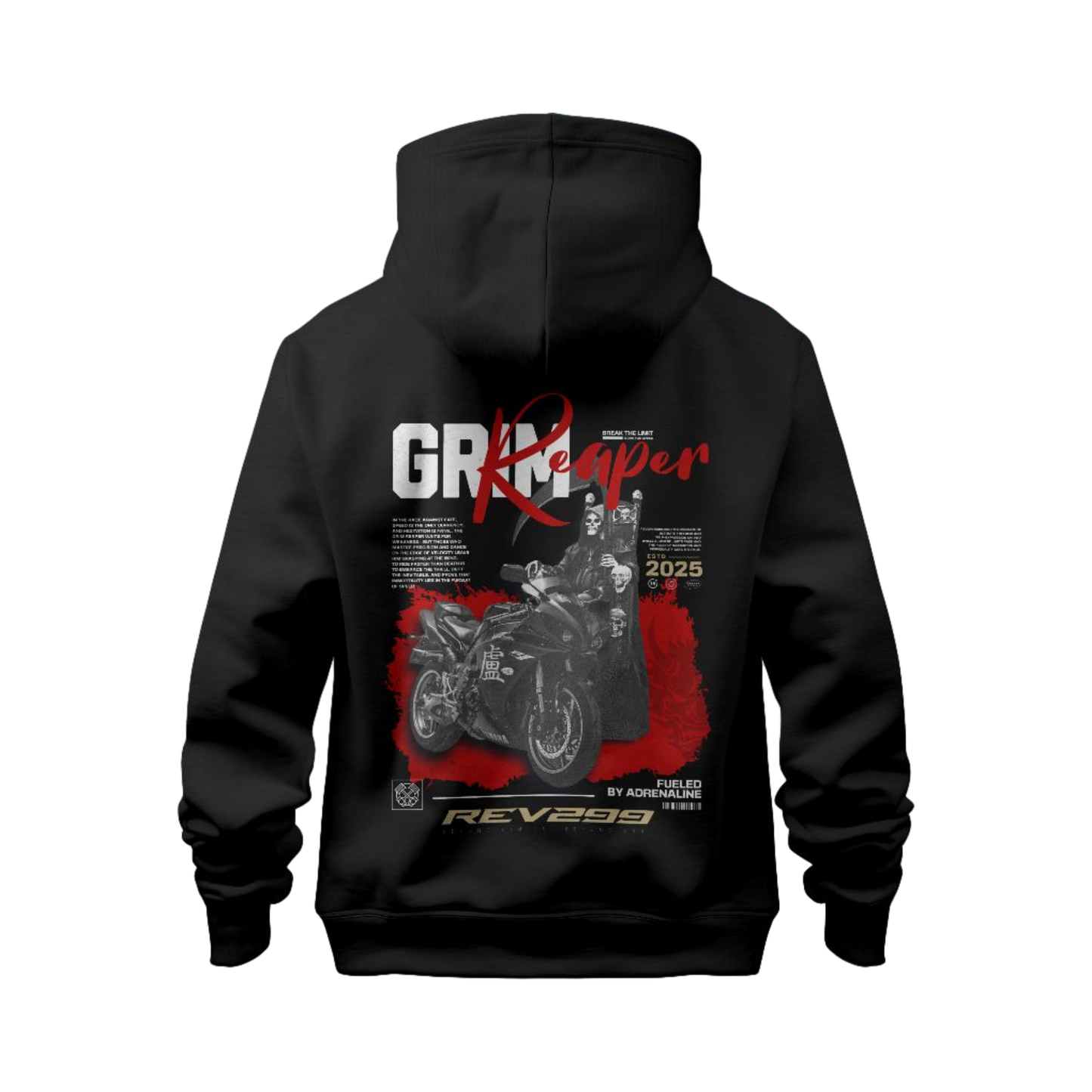 Grim REAPER - Oversize Hoodie