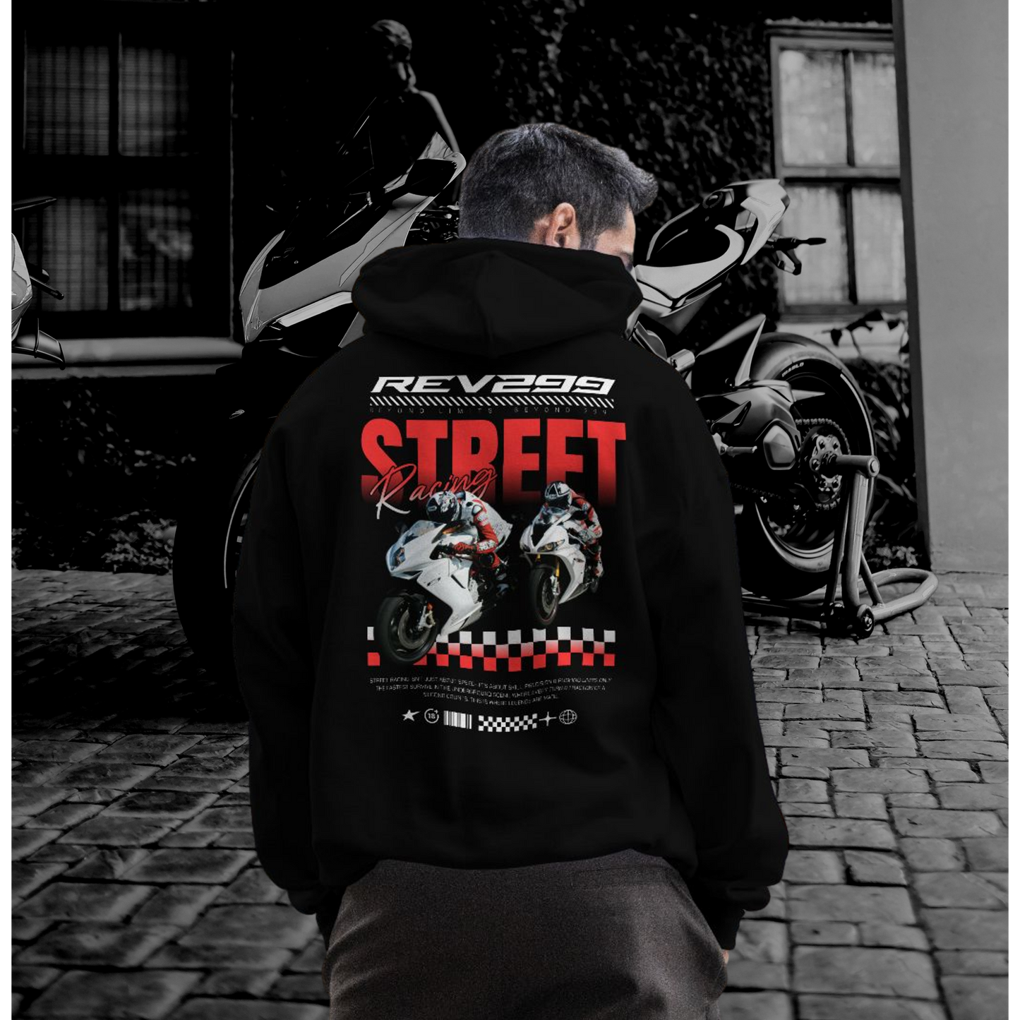Street RACING - Oversize Hoodie