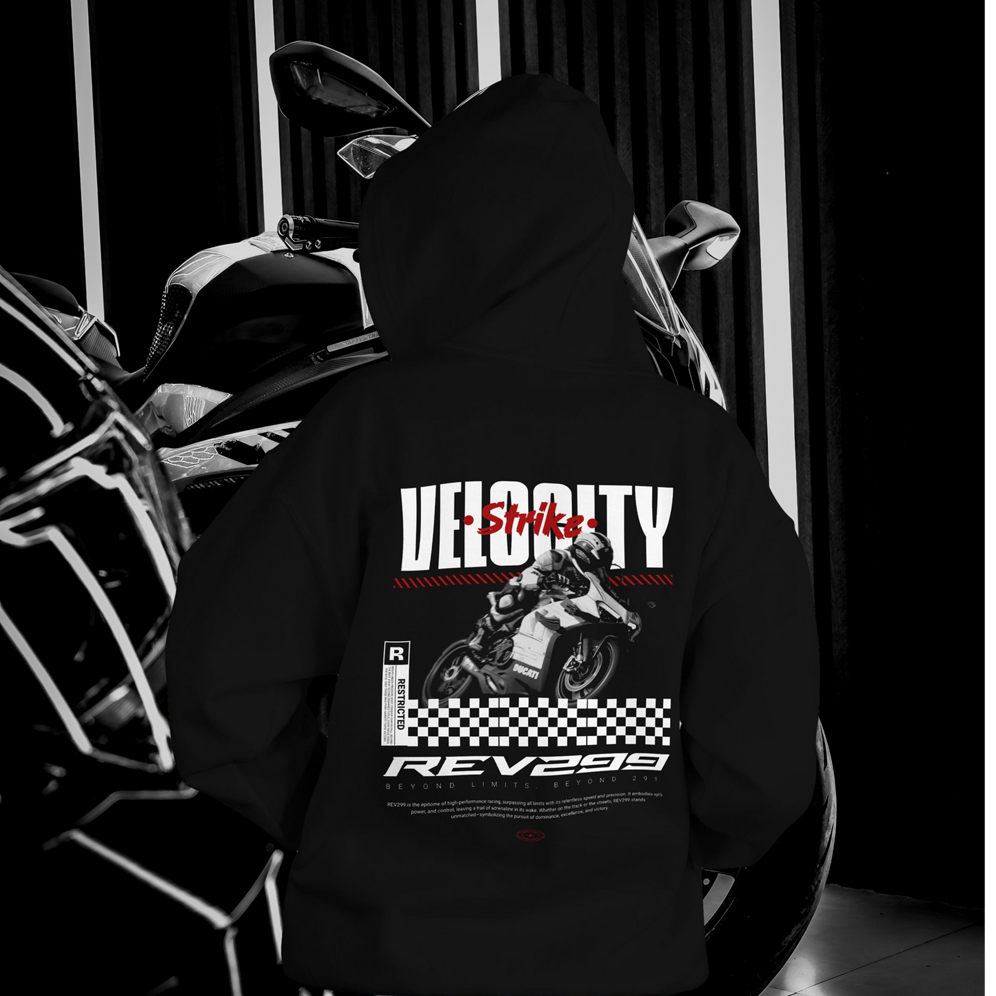 Velocity STRIKE - Oversize Hoodie