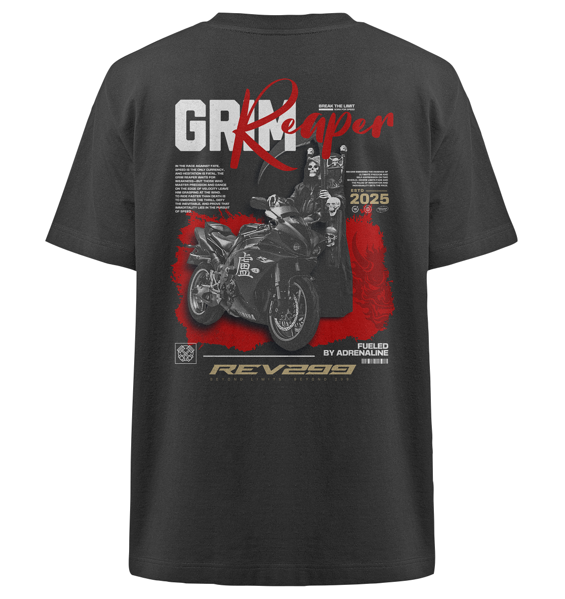 Grim REAPER - Oversized Shirt