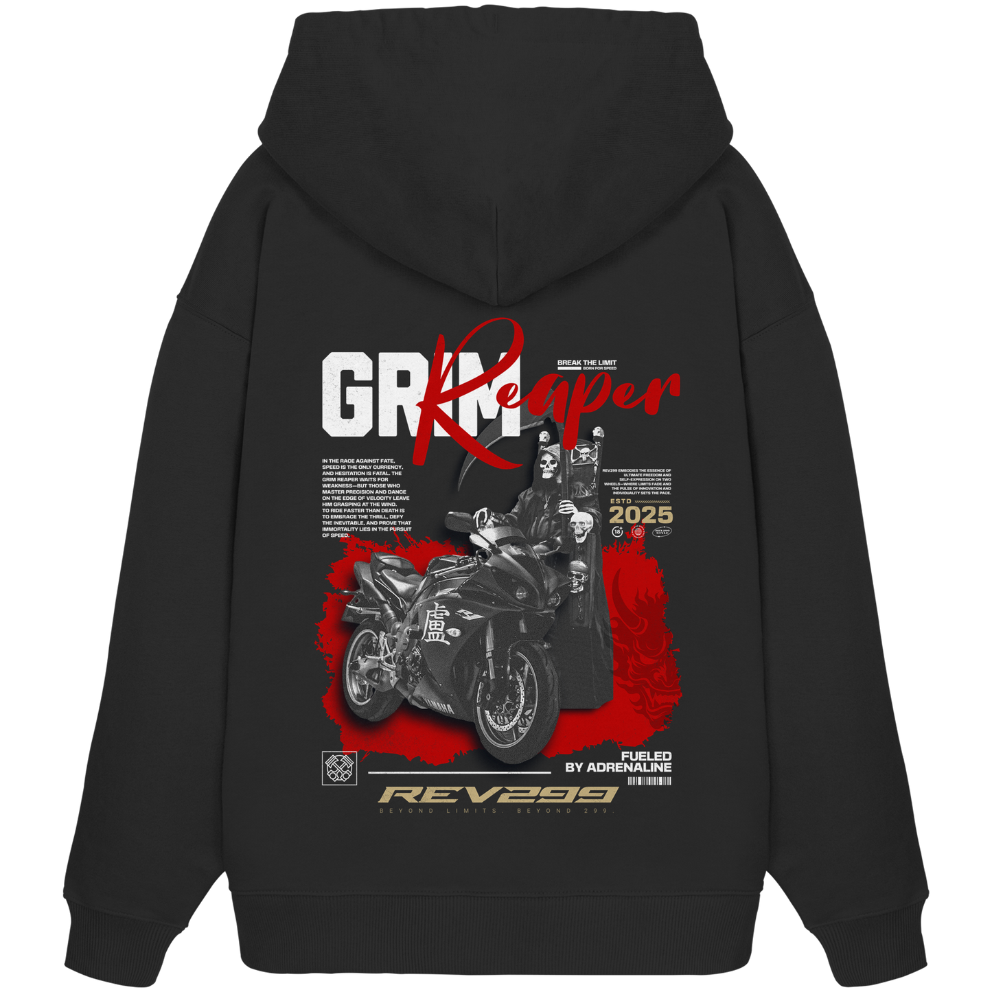 Grim REAPER - Oversize Hoodie