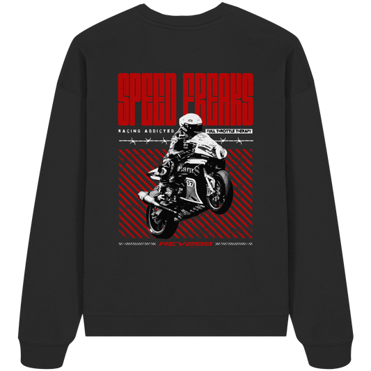 SPEED FREAKS - Organic Oversize Sweatshirt