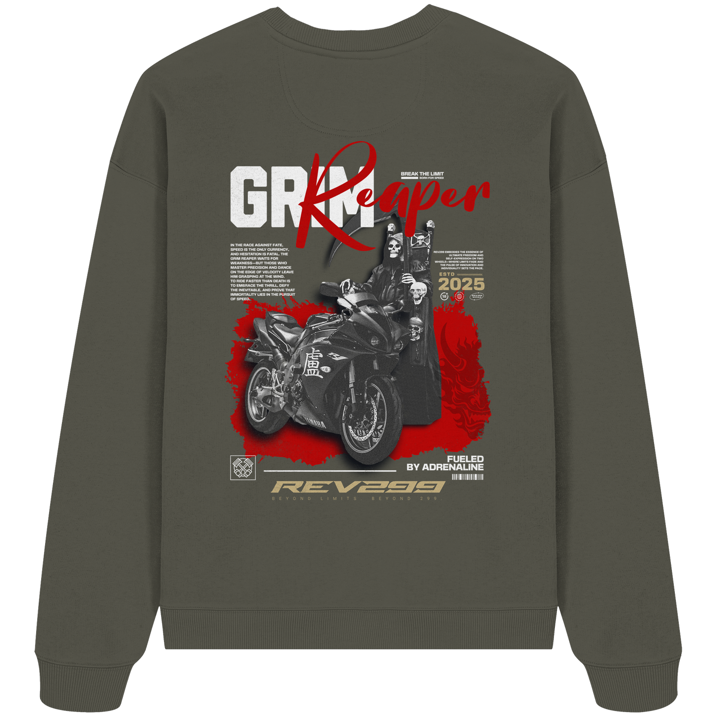 Grim REAPER - Oversize Sweatshirt